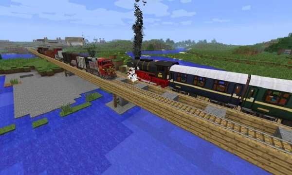 Mod Train for MCPE 2 تصوير الشاشة