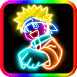 Draw Glow Naruto Boruto иконка