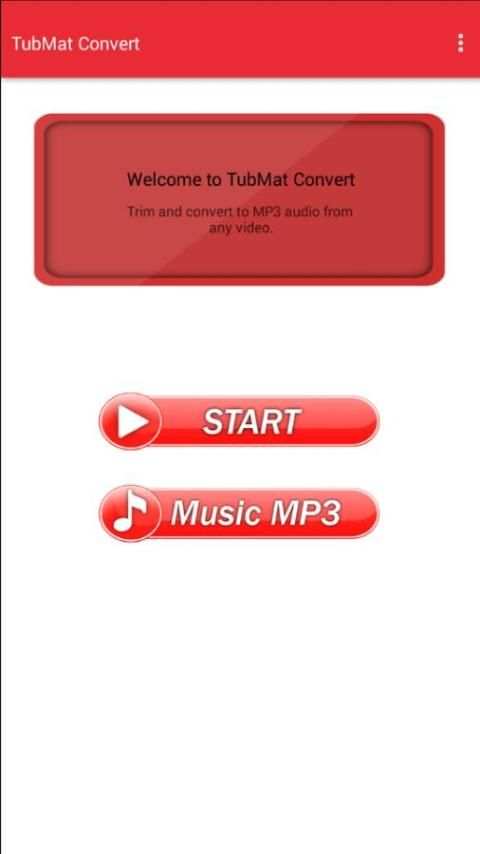 TubMat Convert Video To Mp3 screenshot 1