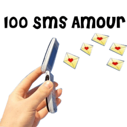 100 sms d'amour icon