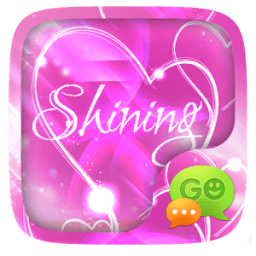 GO SMS SHINING THEME أيقونة