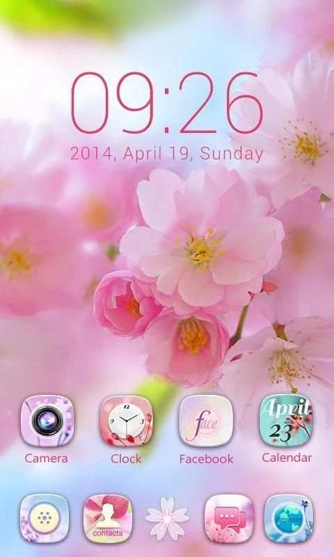 Aroma GO Launcher Theme скриншот 4