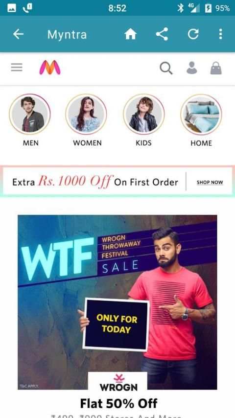 Women Shopping App скриншот 2