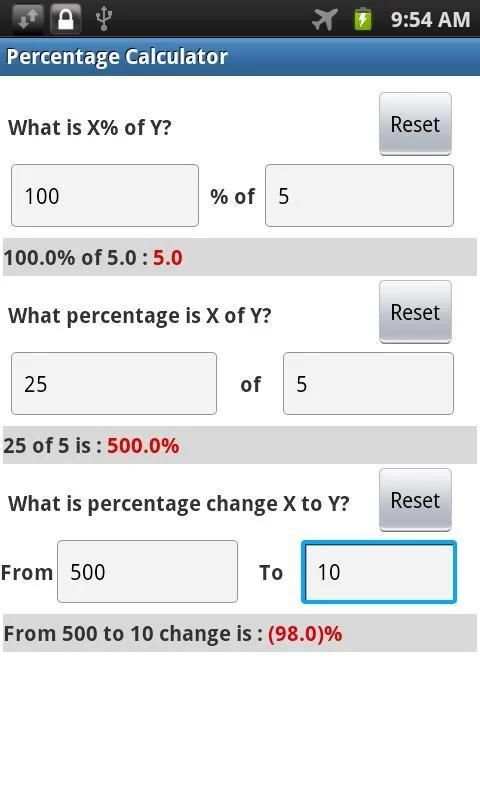 Financial Calculator स्क्रीनशॉट 1