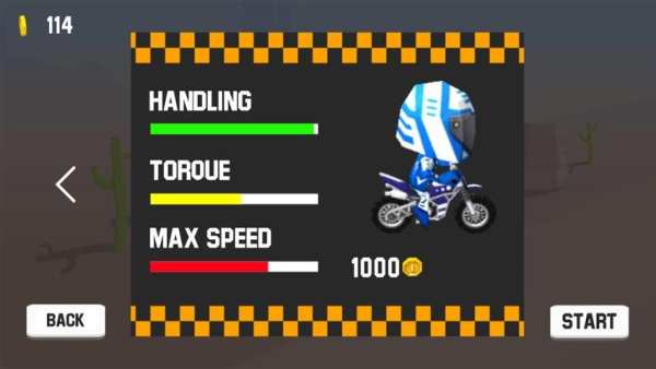 Motocross Wheelie King screenshot 1