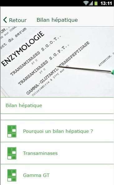 ANALYZGUIDE analyses médicales et analyses de sang screenshot 6