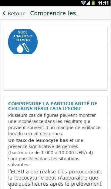 ANALYZGUIDE analyses médicales et analyses de sang 3 تصوير الشاشة