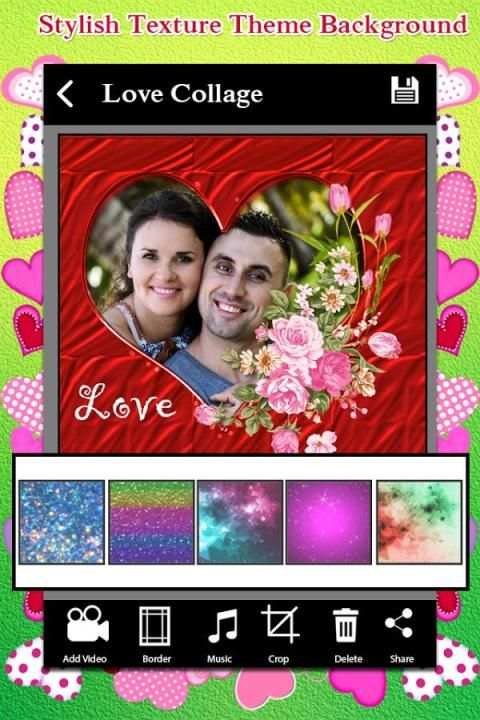 Love Collage Maker 2 تصوير الشاشة