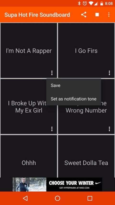 Supa Hot Fire Soundboard скриншот 1