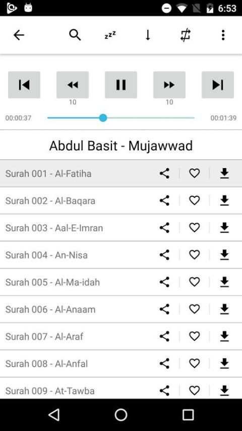 Quran Central - Large Quran Audio App screenshot 13