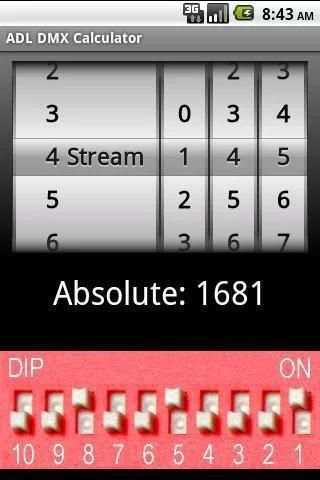 ADL DMX Calculator स्क्रीनशॉट 5