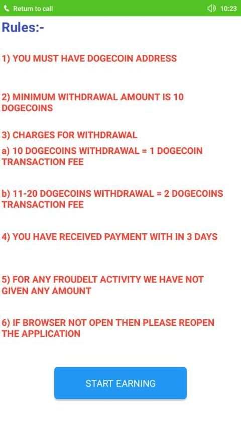 Earn Dogecoin स्क्रीनशॉट 3