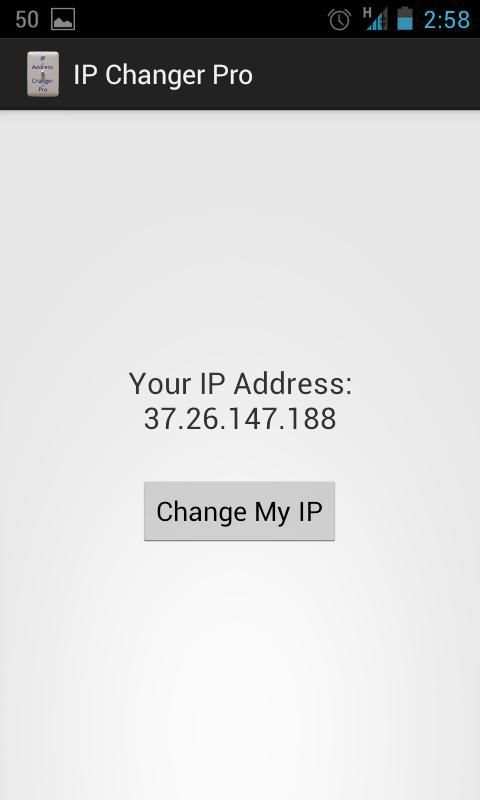 IP Changer скриншот 1