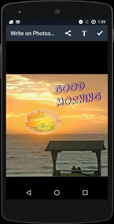 Write Text on Photos скриншот 1