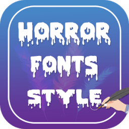 ikon Horror Fonts Style