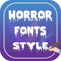 Horror Fonts Style