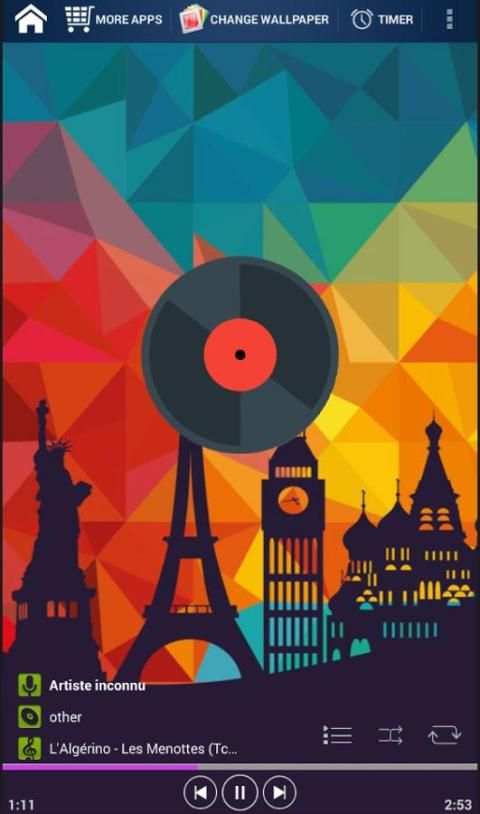 TubMat Player Mp3 скриншот 2
