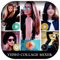 Video Collage Mixer : Mix Video And Music आइकन