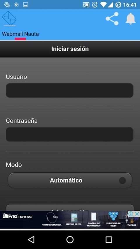 Webmail Nauta screenshot 2
