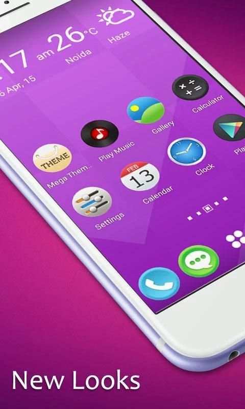 Button Mega Launcher Theme screenshot 2