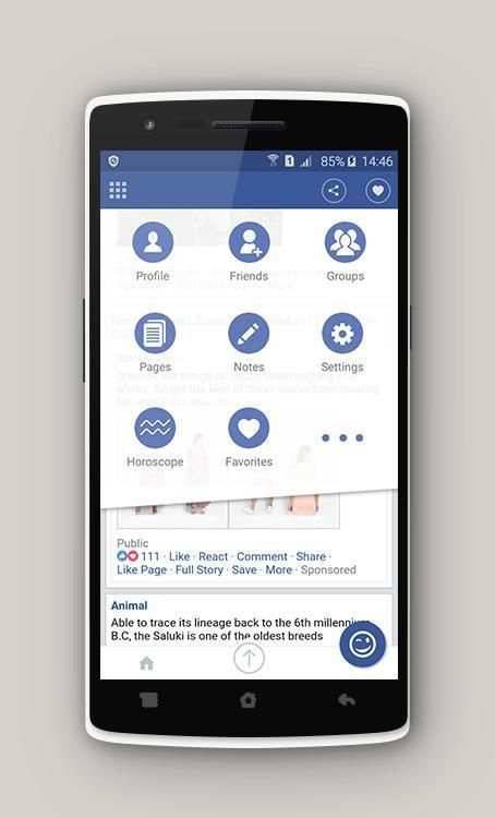 Basic Lite For Facebook скриншот 7