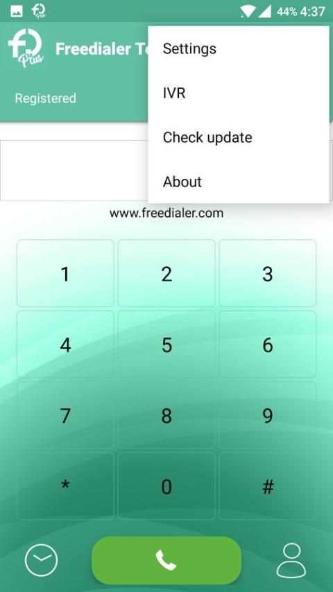 FreeDialer Plus screenshot 3