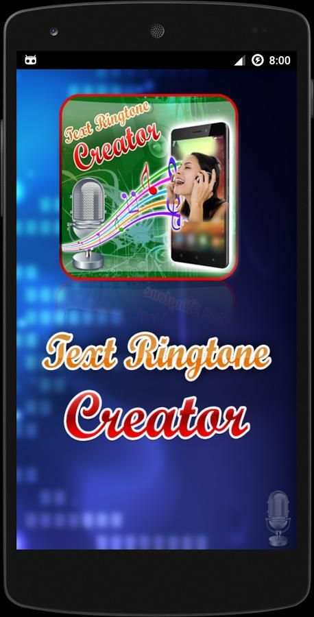 Text Ringtone Creator 1 تصوير الشاشة
