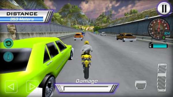 Racing on Bike screenshot 3