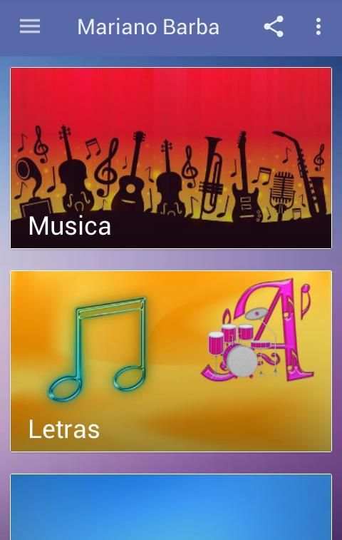 Mariano Barba Musica y Letras скриншот 2