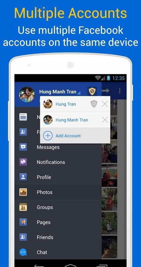 Tiny Social for Facebook: Dark Theme & Downloader screenshot 5
