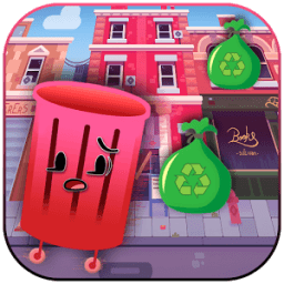 Touch game - Trash Throw أيقونة