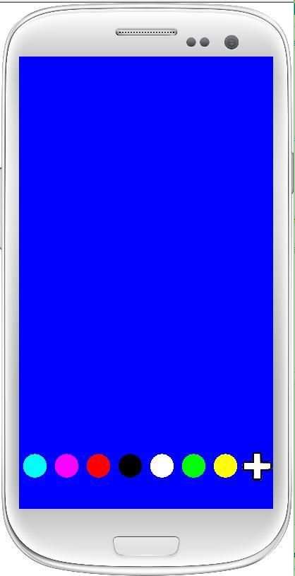 Multi-color Flashlight screenshot 1