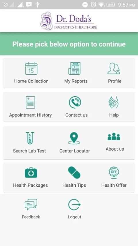 Dr. Doda's App स्क्रीनशॉट 1