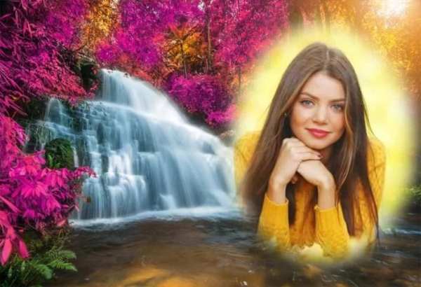 Waterfall Photo Frame HD- Photo Editor screenshot 2