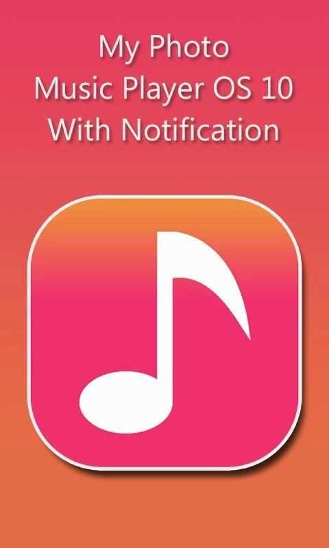 My Photo Music Player OS 10 : Photo Audio Player स्क्रीनशॉट 1