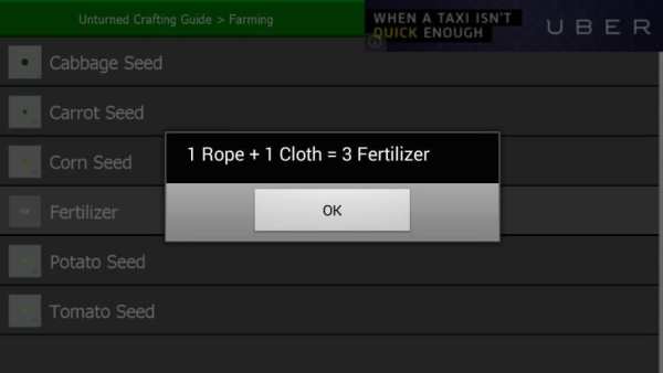 Unturned Crafting Guide स्क्रीनशॉट 2