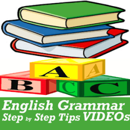 English Grammar Learning VIDEOs Exercise Tips App أيقونة