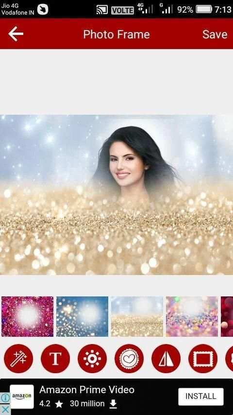 Glitter Photo Editor 10 تصوير الشاشة