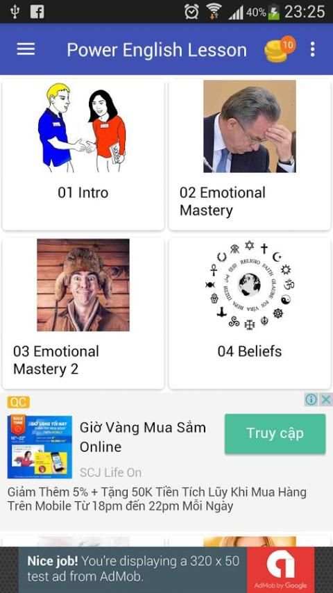 Listen English Effortless скриншот 1
