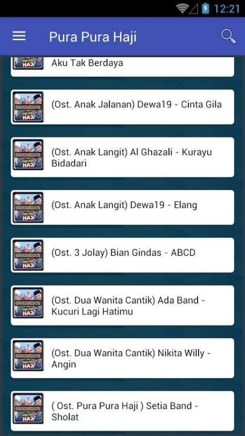 Lagu Ost PURA PURA HAJI screenshot 3