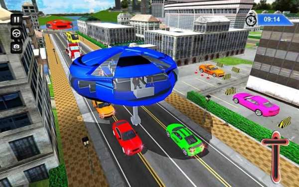 Gyroscopic Bus Futuristic Transport 3D screenshot 4