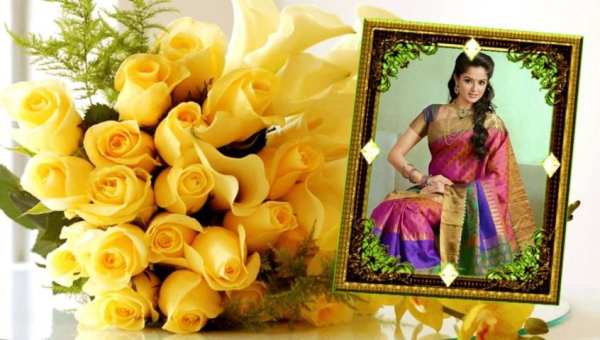Rose Photo Frames 2 تصوير الشاشة
