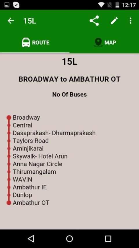 MTC bus route скриншот 7