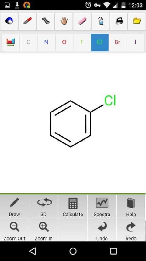 ChemDoodle Mobile скриншот 7