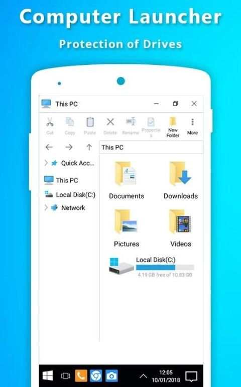 Computer Launcher for Win 10 screenshot 2