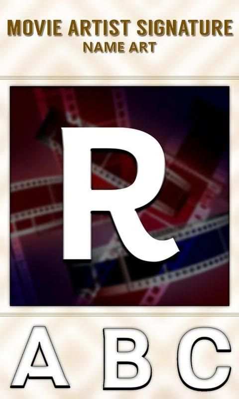 Movie Artist Signature - Name Art 2 تصوير الشاشة
