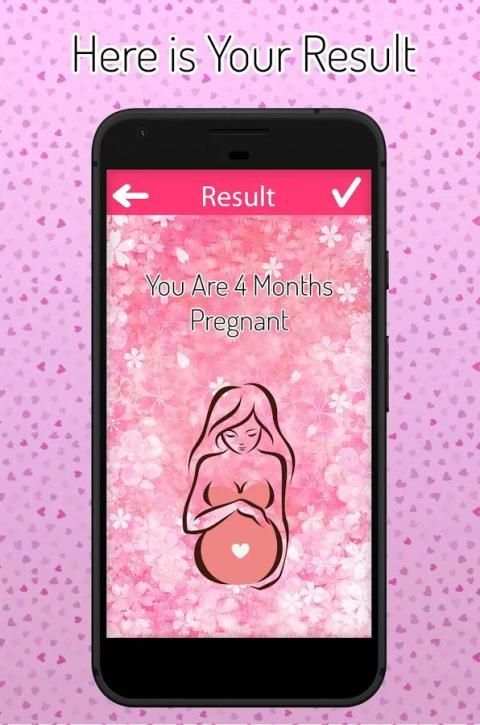 Pregnancy Test Finger scanner Prank screenshot 1