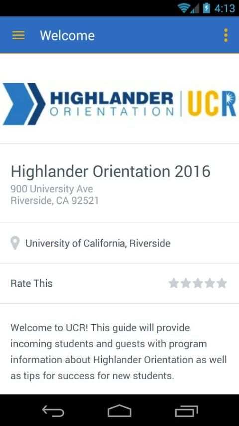 UC Riverside (UCR) स्क्रीनशॉट 3
