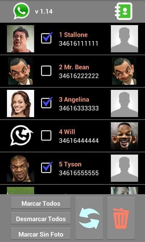 Whats Contact 3 تصوير الشاشة