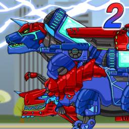 Dino Robot- Tyranno + Tricera2